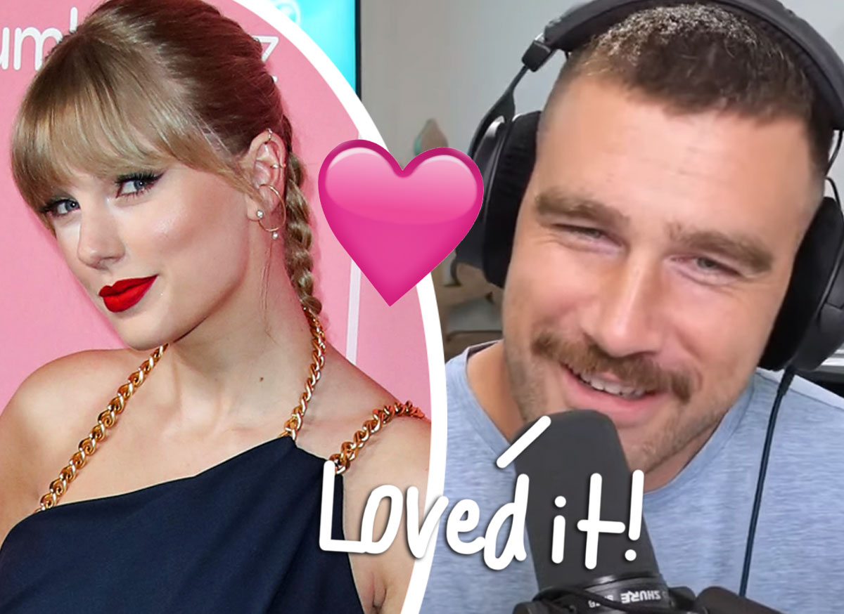 MOMENT Taylor Swift appeared on Travis Kelce podcast news today check details through the links